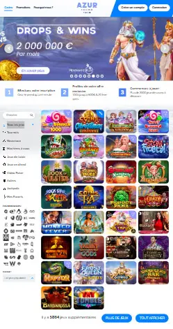 l'applicazione e l'interfaccia di WinRoom Casino