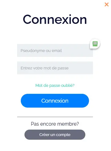 Accesso dei membri di WINROOM CASINO
