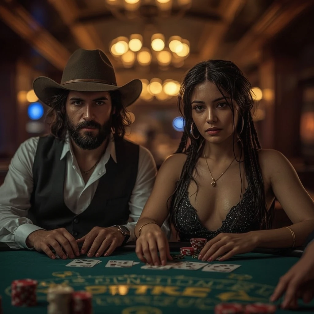 foto di due giocatori di poker WINROOM CASINO